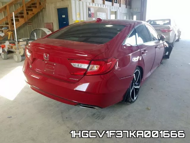 1HGCV1F37KA001666 фото 5