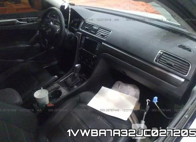 1VWBA7A32JC027205 фото 3