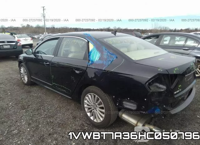 1VWBT7A36HC050796 фото 2