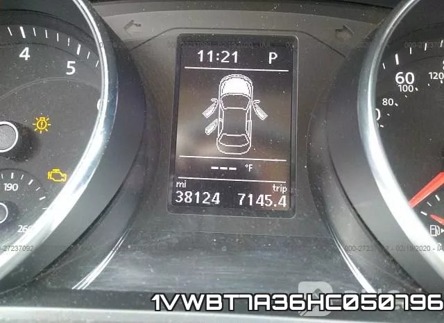 1VWBT7A36HC050796 фото 5