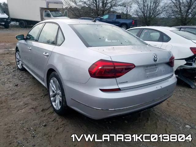 1VWLA7A31KC013804 фото 2