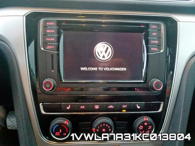 1VWLA7A31KC013804 фото 6