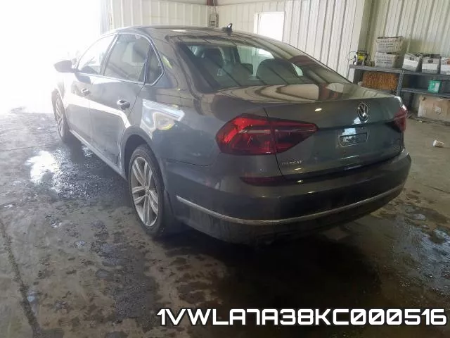1VWLA7A38KC000516 фото 3