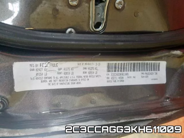 2C3CCAGG3KH611009 фото 2