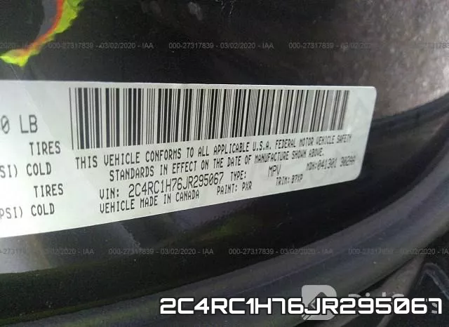 2C4RC1H76JR295067 фото 9