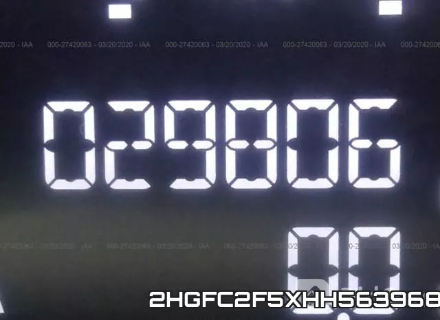 2HGFC2F5XHH563968 фото 6