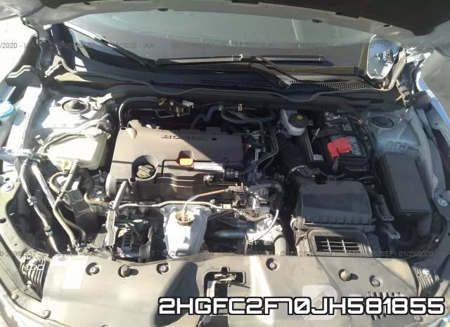 2HGFC2F70JH581855 фото 2
