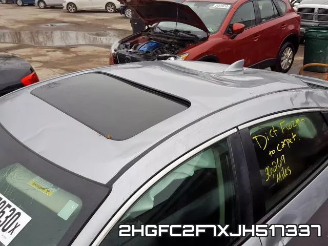 2HGFC2F7XJH517337 фото 5