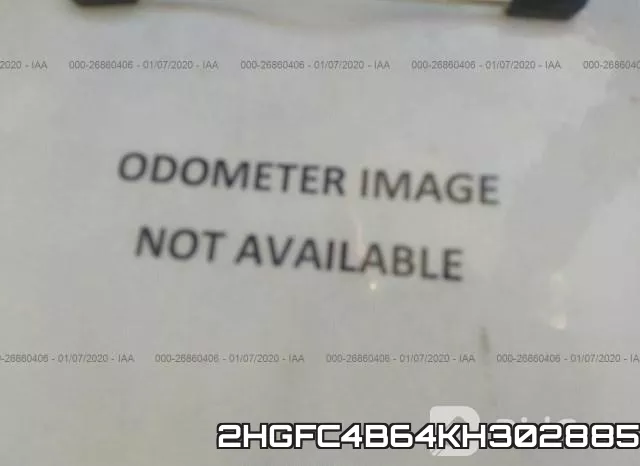 2HGFC4B64KH302885 фото 7