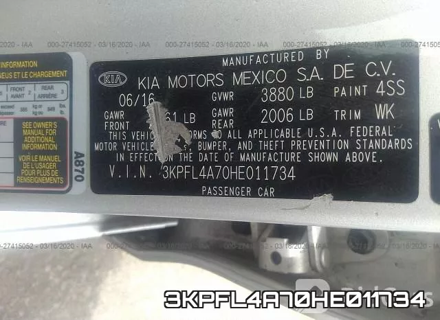 3KPFL4A70HE011734 фото 10