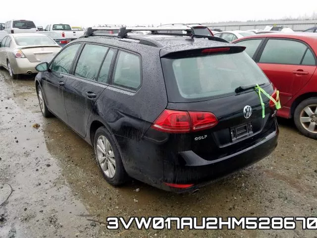 3VW017AU2HM528670 фото 2