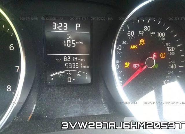 3VW2B7AJ6HM205377 фото 6