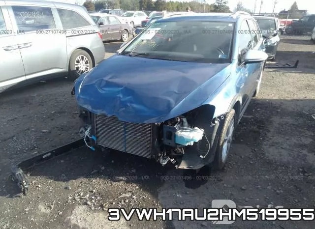 3VWH17AU2HM519955 фото 4