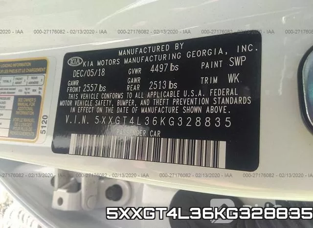 5XXGT4L36KG328835 фото 4