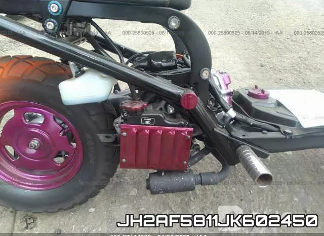 JH2AF5811JK602450 фото 6