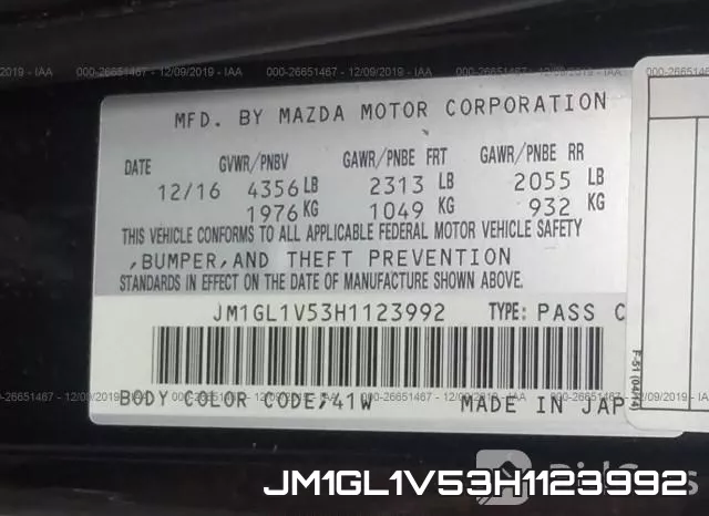 JM1GL1V53H1123992 фото 9