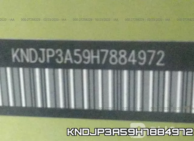 KNDJP3A59H7884972 фото 6