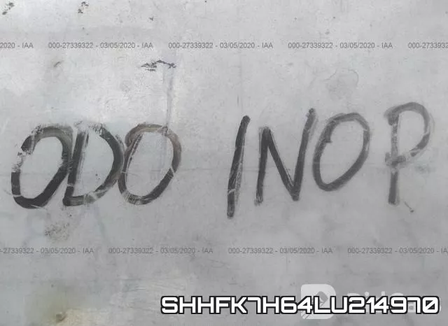 SHHFK7H64LU214970 фото 5