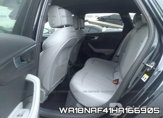 WA18NAF41HA166905 фото 7