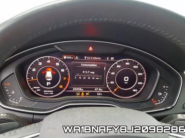 WA1BNAFY8J2098286 фото 5