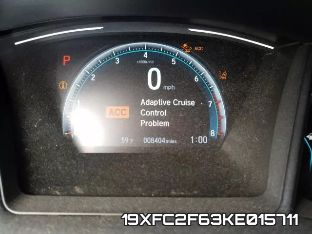 19XFC2F63KE015711 фото 6