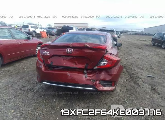 19XFC2F64KE003776 фото 5