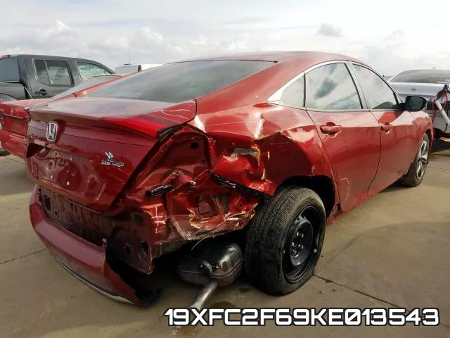 19XFC2F69KE013543 фото 5