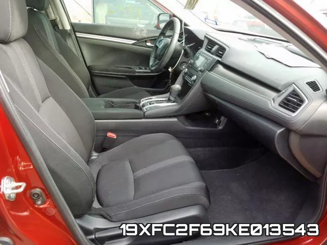 19XFC2F69KE013543 фото 6