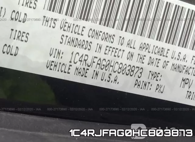 1C4RJFAG0HC803873 фото 6