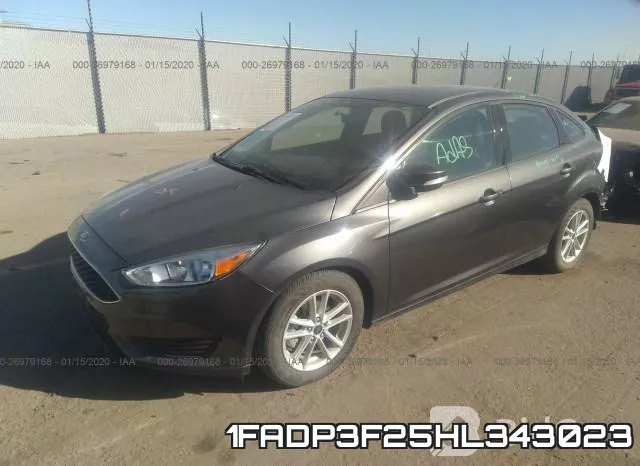1FADP3F25HL343023 фото 2