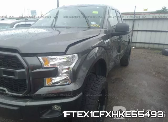 1FTEX1CFXHKE55493 фото 4