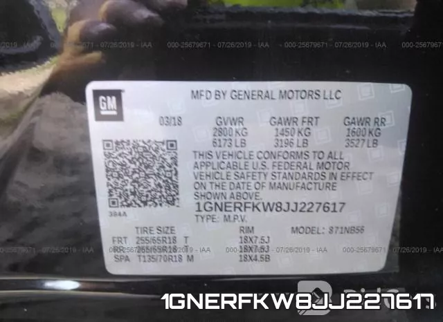 1GNERFKW8JJ227617 фото 6