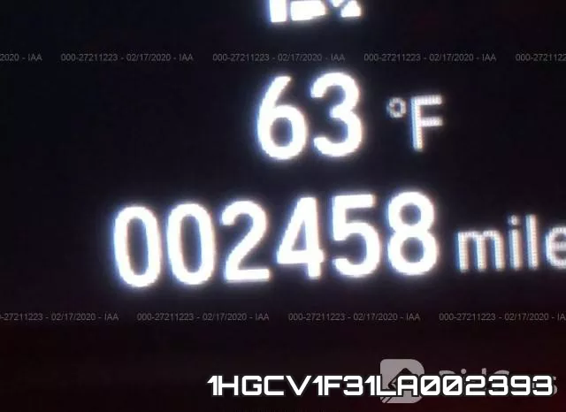 1HGCV1F31LA002393 фото 5