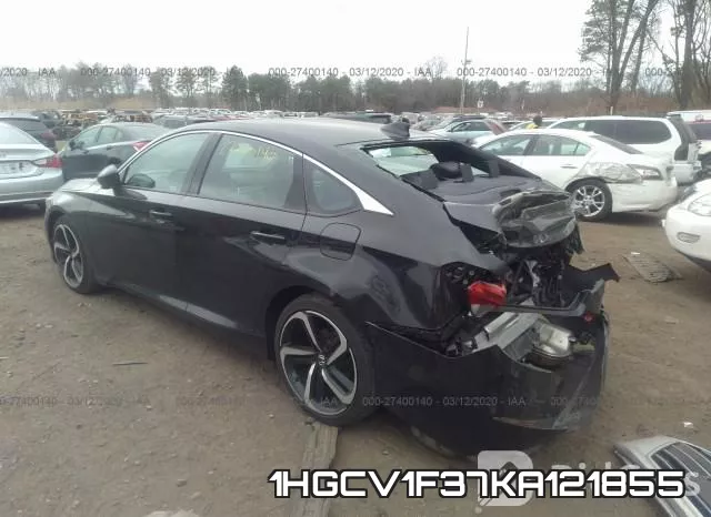 1HGCV1F37KA121855 фото 2