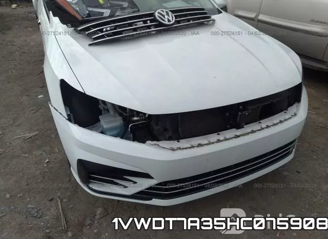1VWDT7A35HC075908 фото 2