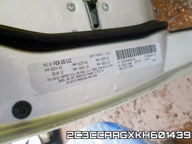 2C3CCAAGXKH601439 фото 2