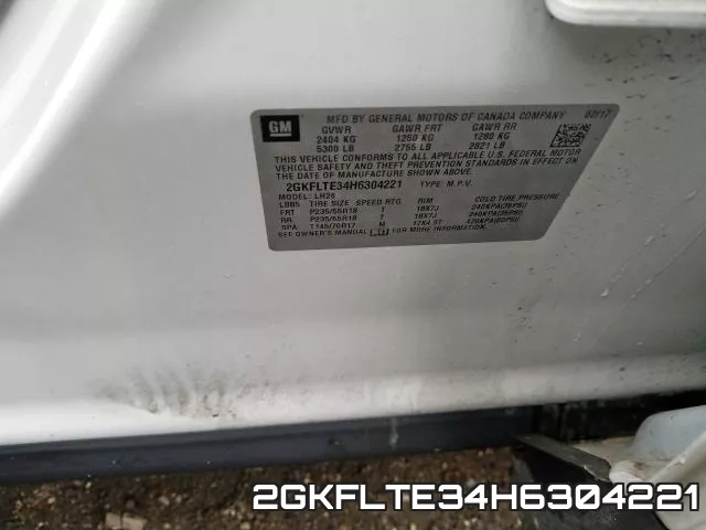 2GKFLTE34H6304221 фото 2