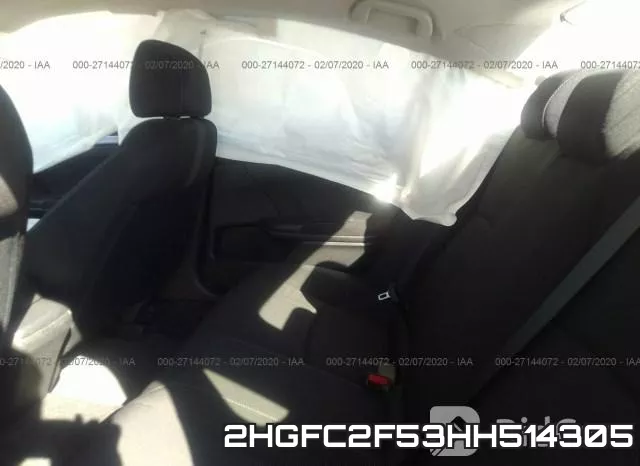 2HGFC2F53HH514305 фото 5