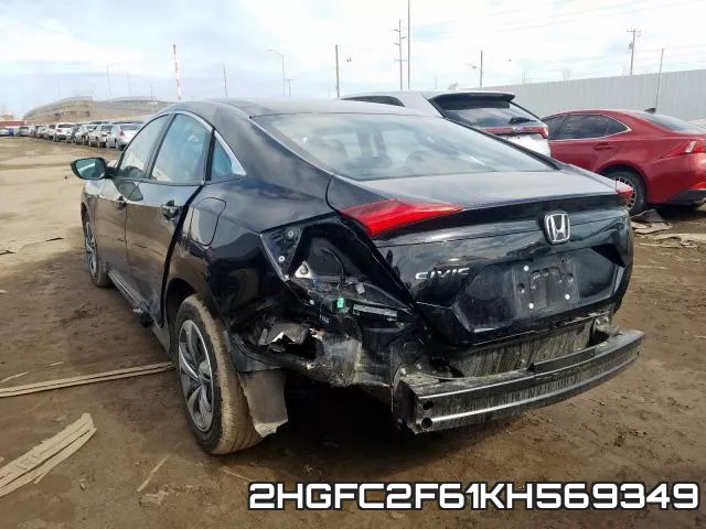 2HGFC2F61KH569349 фото 2