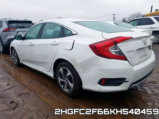 2HGFC2F66KH540459 фото 3