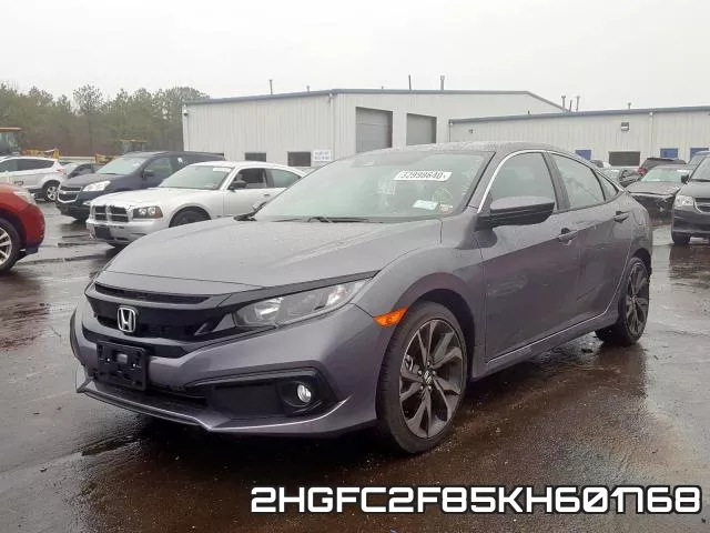 2HGFC2F85KH601768 фото 3