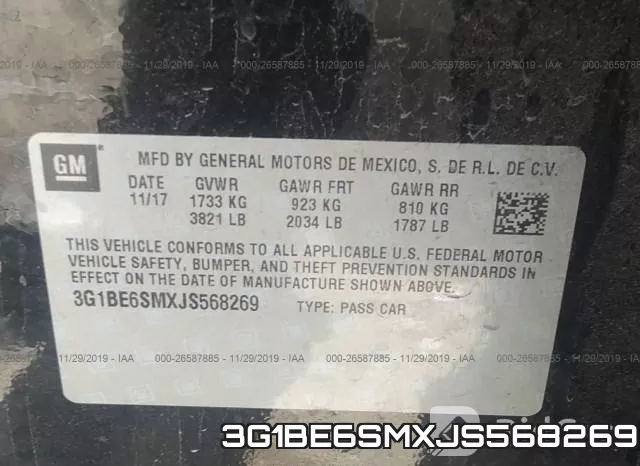 3G1BE6SMXJS568269 фото 6