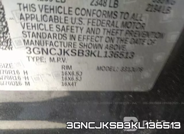 3GNCJKSB3KL136513 фото 7