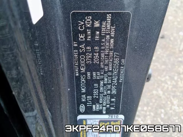 3KPF24AD7KE058677 фото 2