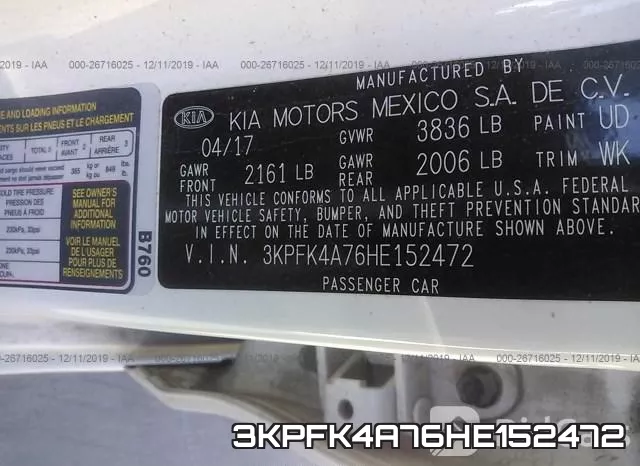 3KPFK4A76HE152472 фото 7