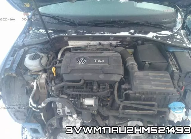 3VWM17AU2HM521493 фото 2