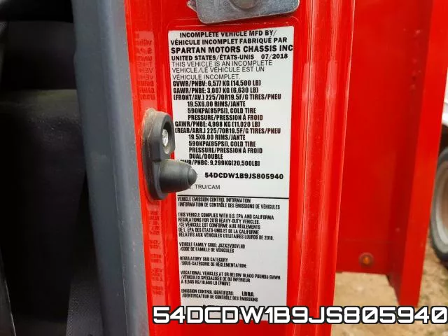 54DCDW1B9JS805940 фото 2