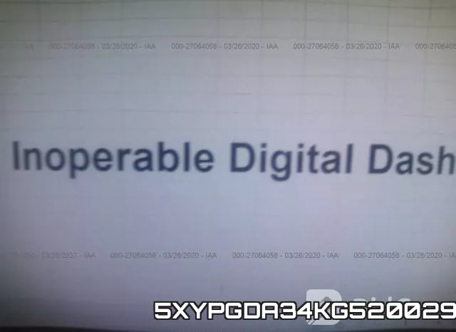 5XYPGDA34KG520029 фото 6