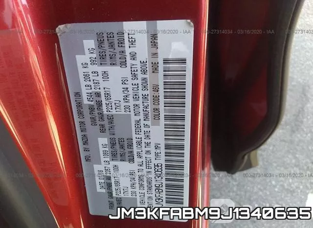JM3KFABM9J1340635 фото 8