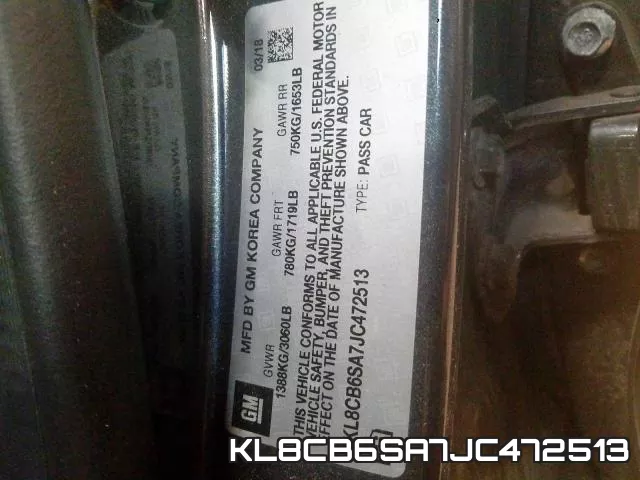 KL8CB6SA7JC472513 фото 2